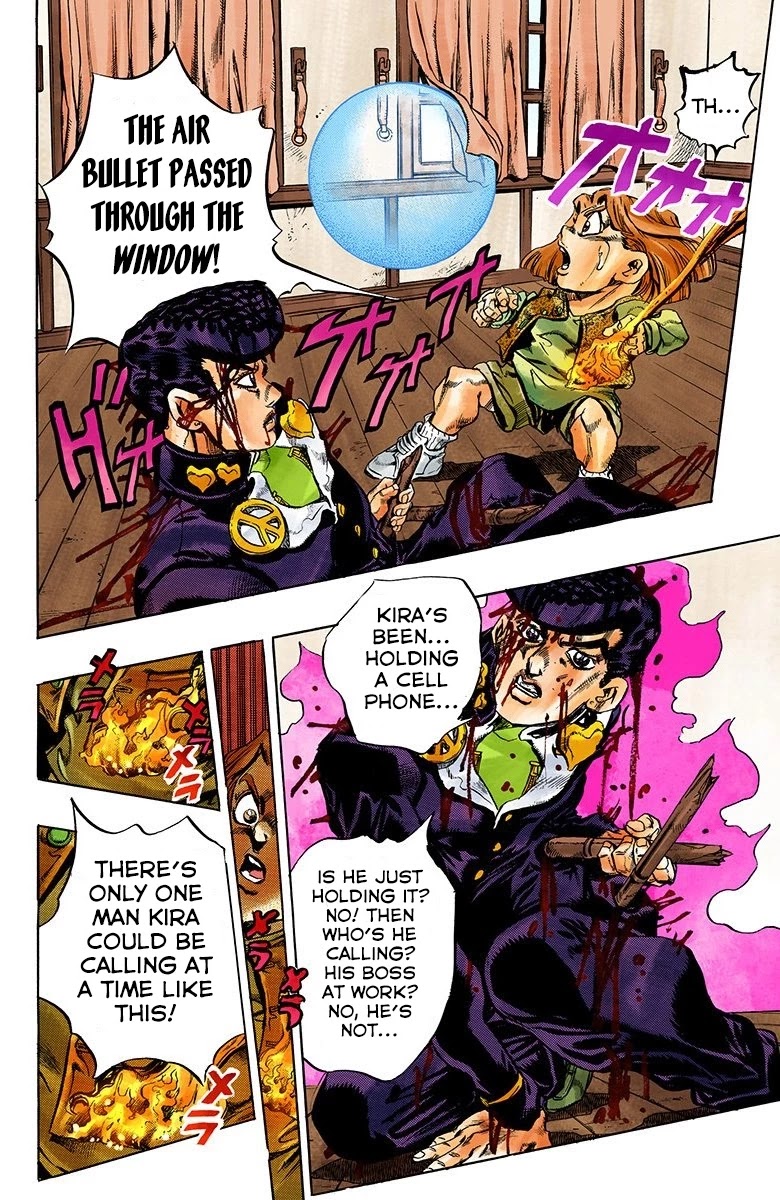 JoJo's Bizarre Adventure Part 4 - Diamond is Unbreakable (Official Colored) Chapter 168 page 11 - Chapter 168: Crazy Diamond is Unbreakable Part 6