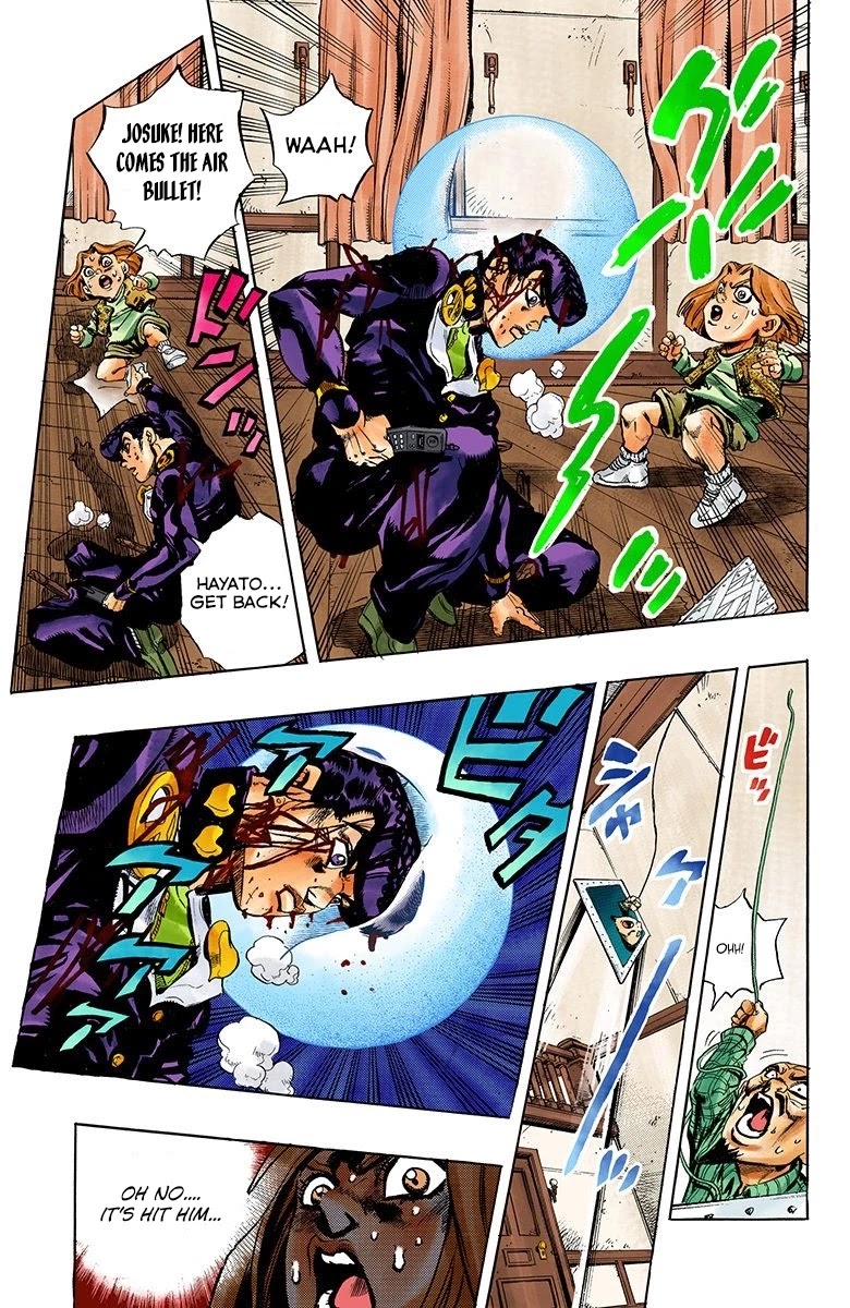 JoJo's Bizarre Adventure Part 4 - Diamond is Unbreakable (Official Colored) Chapter 168 page 14 - Chapter 168: Crazy Diamond is Unbreakable Part 6