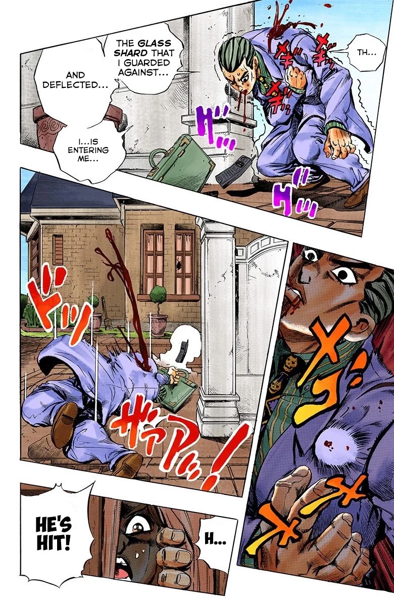 JoJo's Bizarre Adventure Part 4 - Diamond is Unbreakable (Official Colored) Chapter 168 page 3 - Chapter 168: Crazy Diamond is Unbreakable Part 6