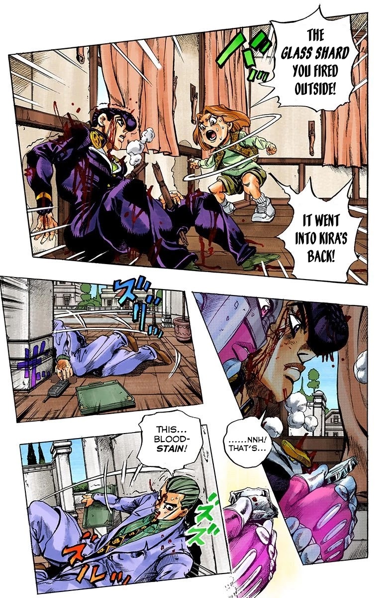 JoJo's Bizarre Adventure Part 4 - Diamond is Unbreakable (Official Colored) Chapter 168 page 4 - Chapter 168: Crazy Diamond is Unbreakable Part 6