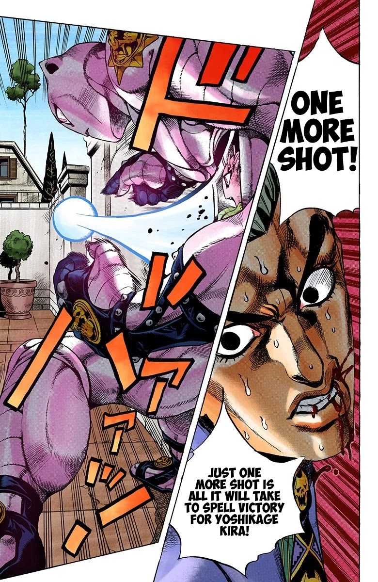 JoJo's Bizarre Adventure Part 4 - Diamond is Unbreakable (Official Colored) Chapter 168 page 6 - Chapter 168: Crazy Diamond is Unbreakable Part 6