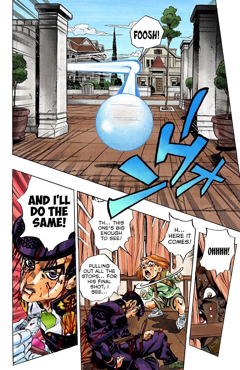 JoJo's Bizarre Adventure Part 4 - Diamond is Unbreakable (Official Colored) Chapter 168 page 7 - Chapter 168: Crazy Diamond is Unbreakable Part 6