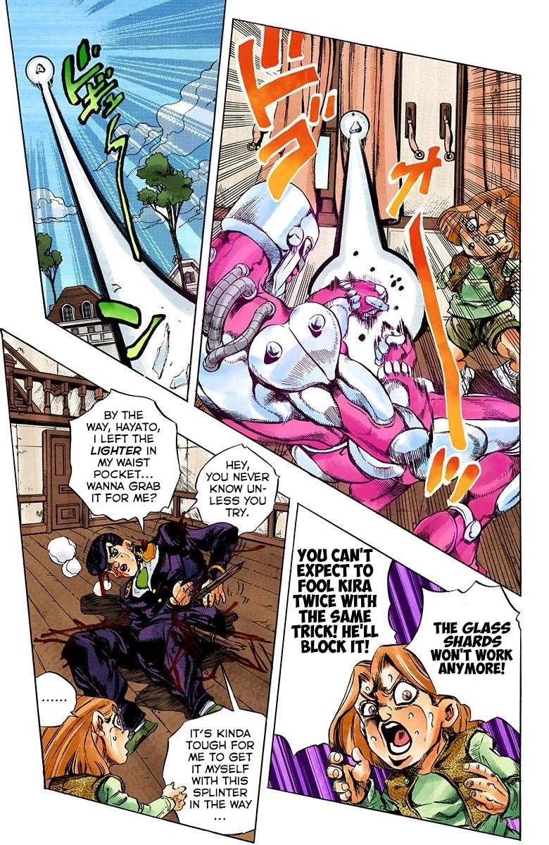 JoJo's Bizarre Adventure Part 4 - Diamond is Unbreakable (Official Colored) Chapter 168 page 8 - Chapter 168: Crazy Diamond is Unbreakable Part 6