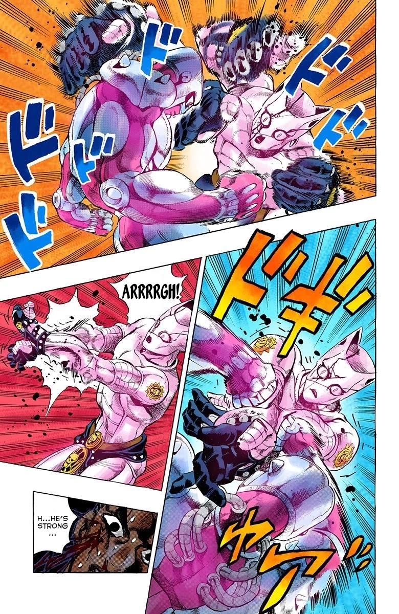 JoJo's Bizarre Adventure Part 4 - Diamond is Unbreakable (Official Colored) Chapter 169 page 13 - Chapter 169: Crazy Diamond is Unbreakable Part 7
