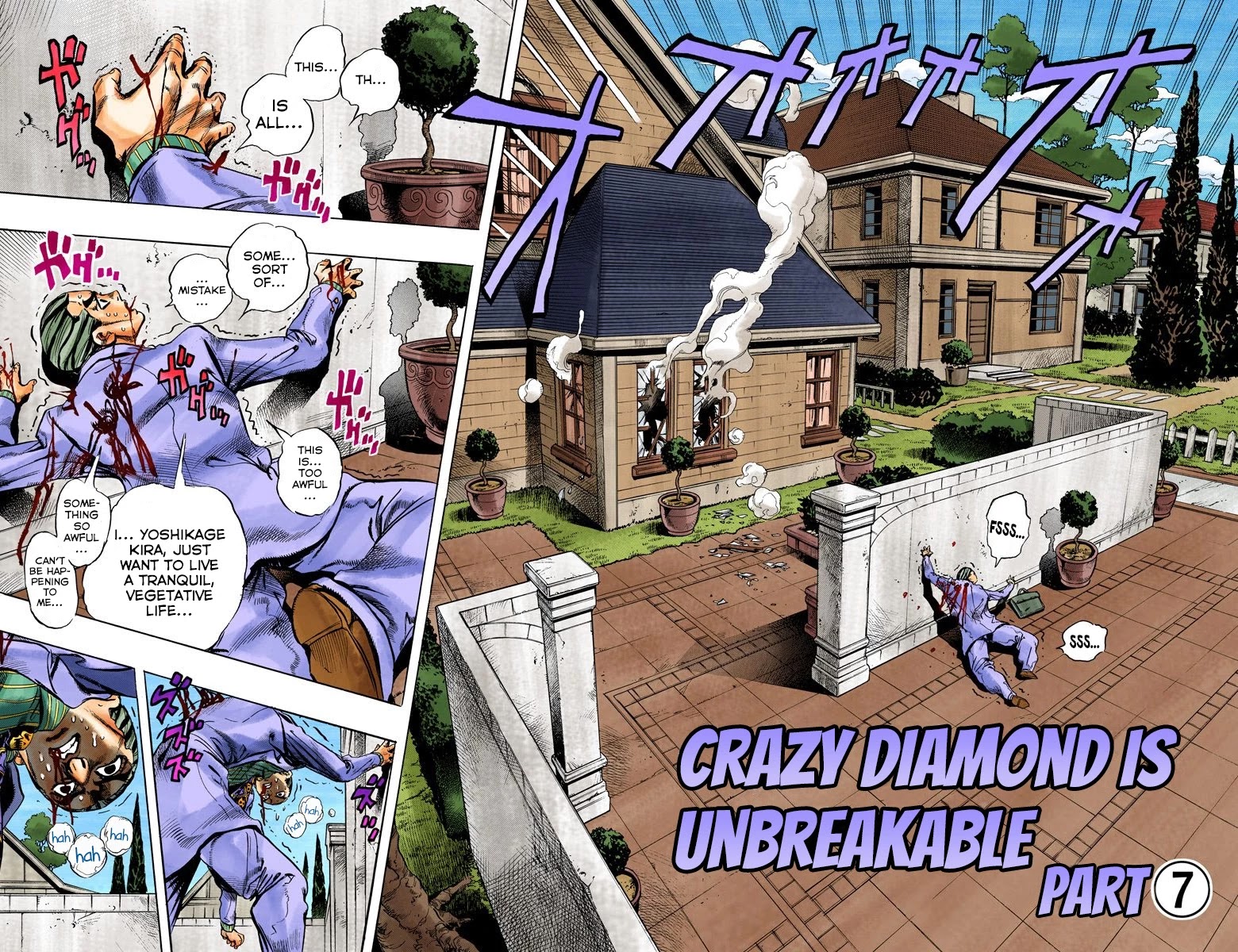JoJo's Bizarre Adventure Part 4 - Diamond is Unbreakable (Official Colored) Chapter 169 page 3 - Chapter 169: Crazy Diamond is Unbreakable Part 7