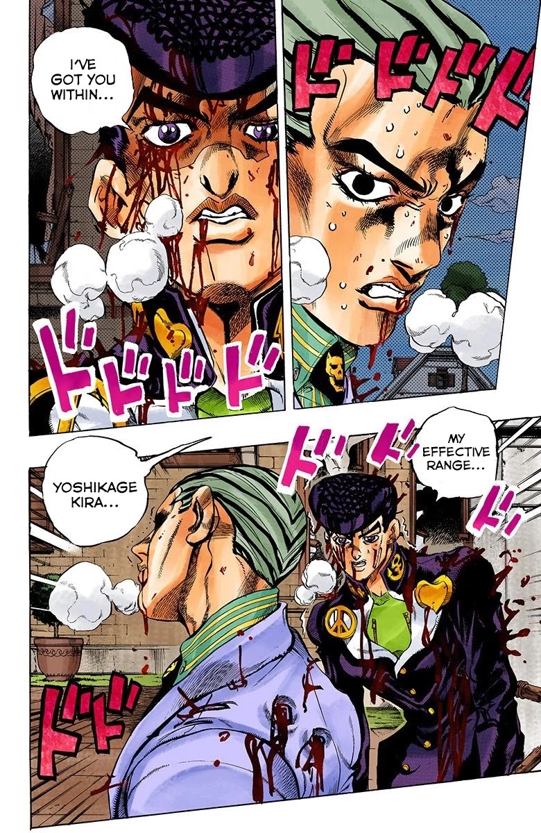 JoJo's Bizarre Adventure Part 4 - Diamond is Unbreakable (Official Colored) Chapter 169 page 6 - Chapter 169: Crazy Diamond is Unbreakable Part 7