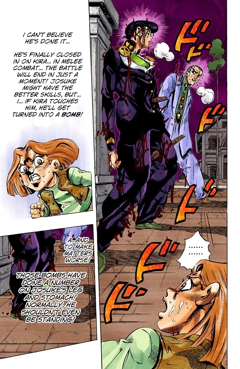 JoJo's Bizarre Adventure Part 4 - Diamond is Unbreakable (Official Colored) Chapter 169 page 7 - Chapter 169: Crazy Diamond is Unbreakable Part 7