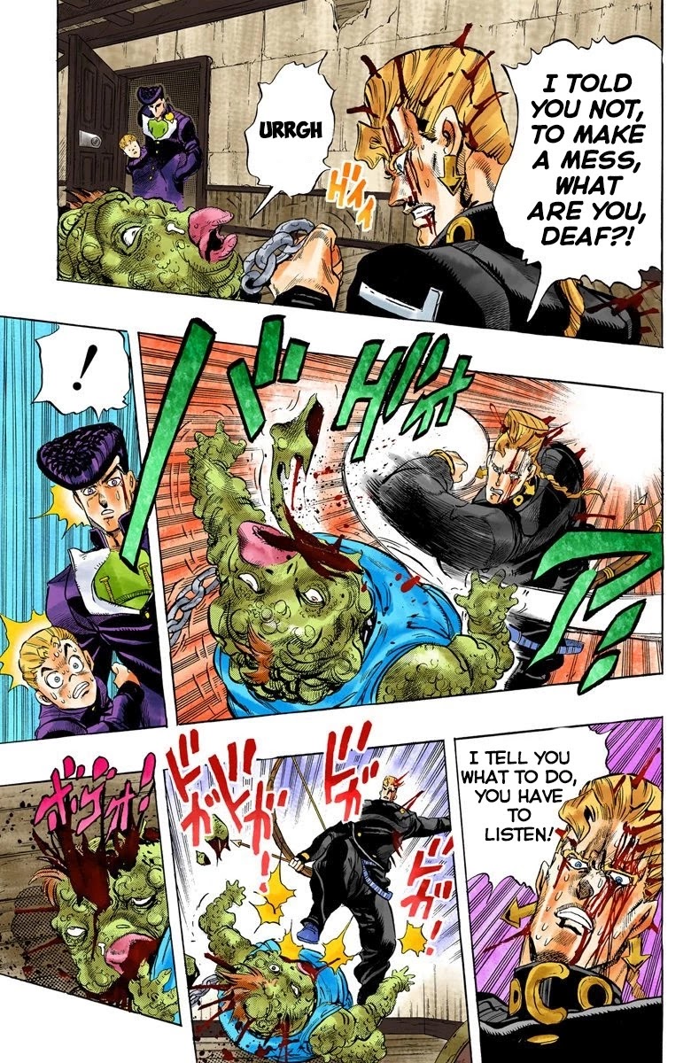 JoJo's Bizarre Adventure Part 4 - Diamond is Unbreakable (Official Colored) Chapter 17 page 10 - Chapter 17: The Nijimura Brothers - Part 9