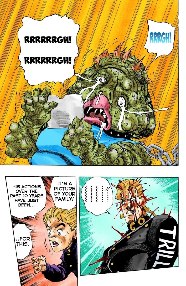 JoJo's Bizarre Adventure Part 4 - Diamond is Unbreakable (Official Colored) Chapter 17 page 18 - Chapter 17: The Nijimura Brothers - Part 9