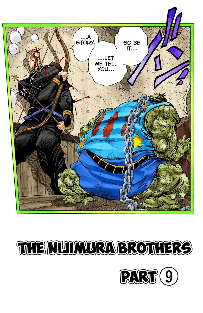 JoJo's Bizarre Adventure Part 4 - Diamond is Unbreakable (Official Colored) Chapter 17 page 2 - Chapter 17: The Nijimura Brothers - Part 9