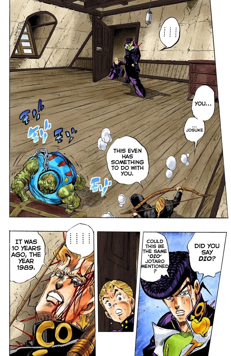 JoJo's Bizarre Adventure Part 4 - Diamond is Unbreakable (Official Colored) Chapter 17 page 3 - Chapter 17: The Nijimura Brothers - Part 9