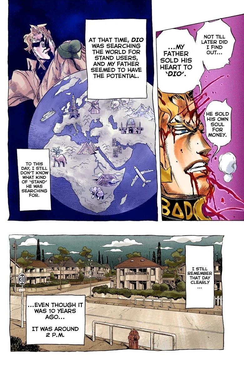 JoJo's Bizarre Adventure Part 4 - Diamond is Unbreakable (Official Colored) Chapter 17 page 5 - Chapter 17: The Nijimura Brothers - Part 9