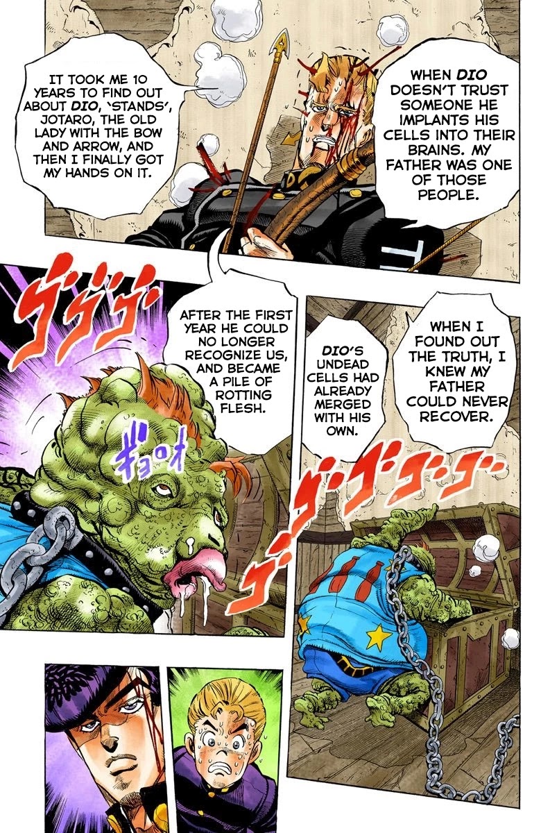 JoJo's Bizarre Adventure Part 4 - Diamond is Unbreakable (Official Colored) Chapter 17 page 8 - Chapter 17: The Nijimura Brothers - Part 9