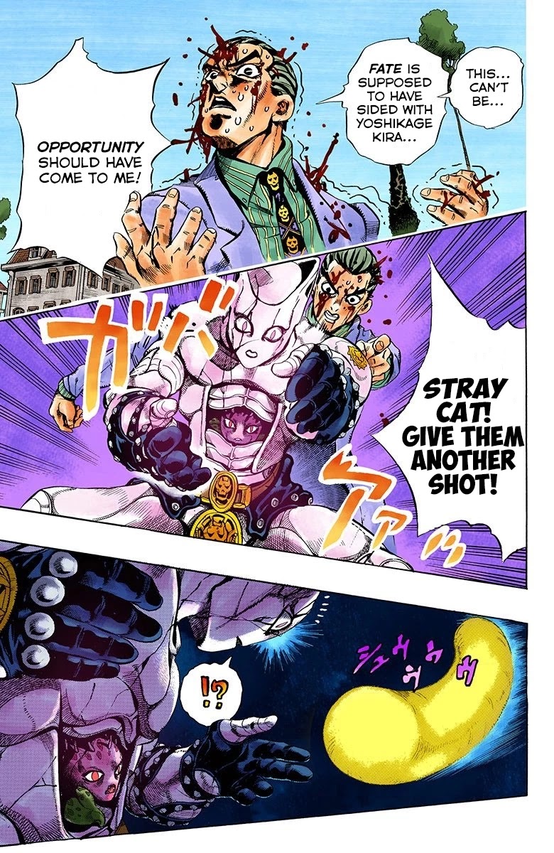 JoJo's Bizarre Adventure Part 4 - Diamond is Unbreakable (Official Colored) Chapter 170 page 11 - Chapter 170: Crazy Diamond is Unbreakable Part 8