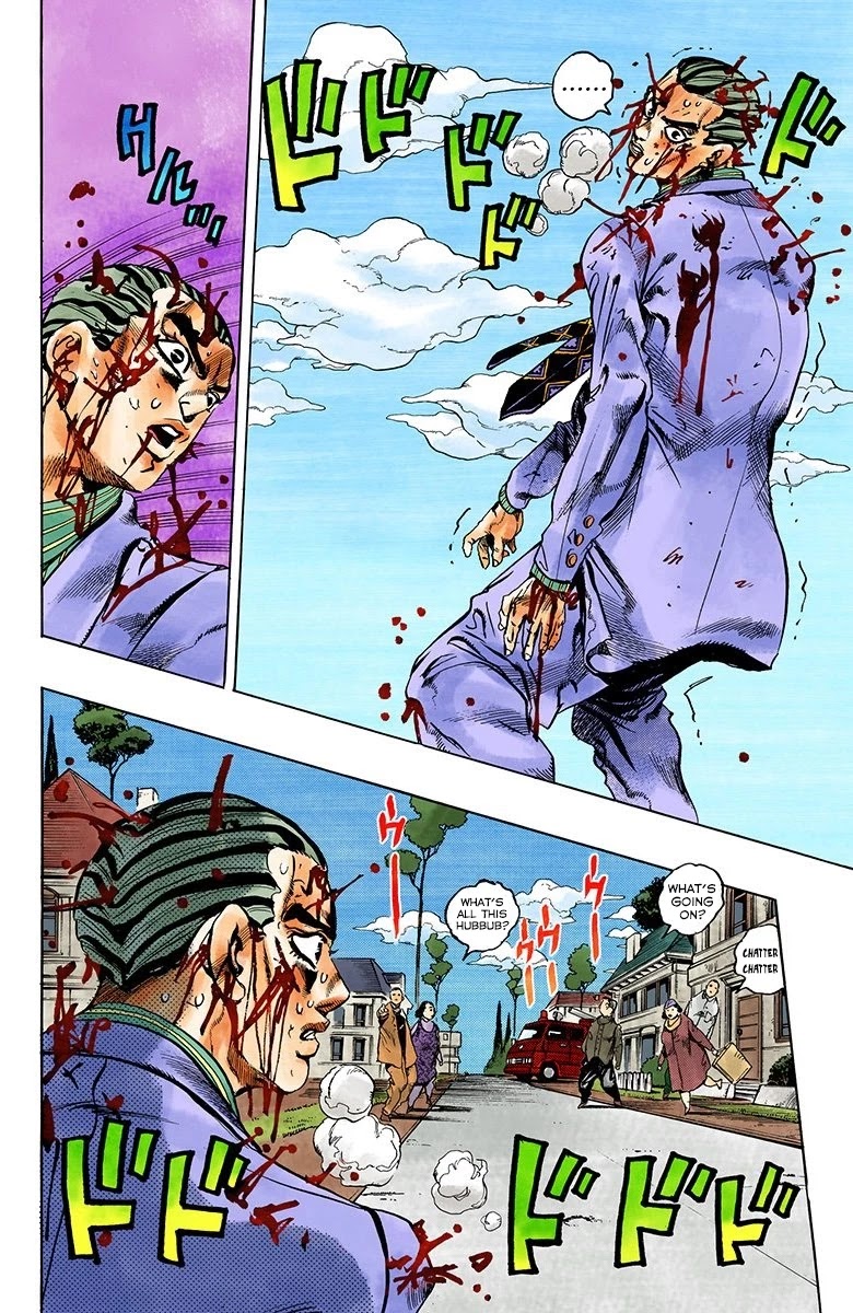 JoJo's Bizarre Adventure Part 4 - Diamond is Unbreakable (Official Colored) Chapter 170 page 16 - Chapter 170: Crazy Diamond is Unbreakable Part 8