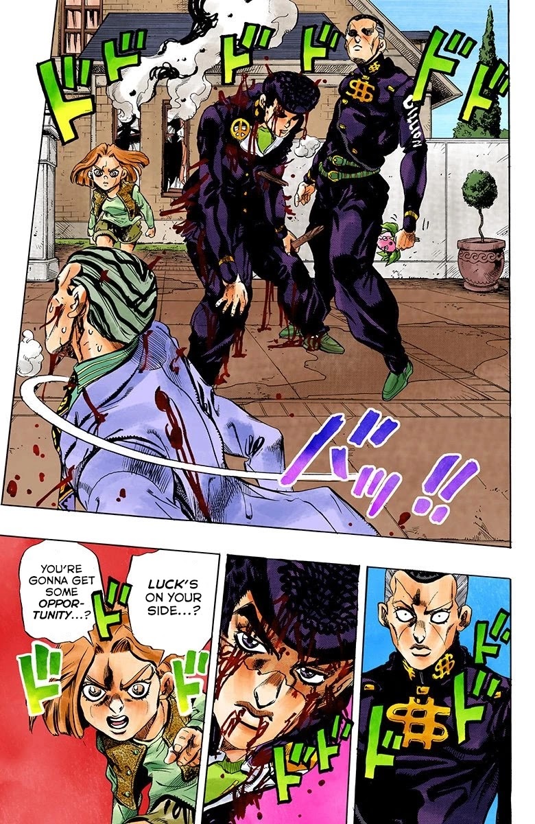 JoJo's Bizarre Adventure Part 4 - Diamond is Unbreakable (Official Colored) Chapter 170 page 17 - Chapter 170: Crazy Diamond is Unbreakable Part 8