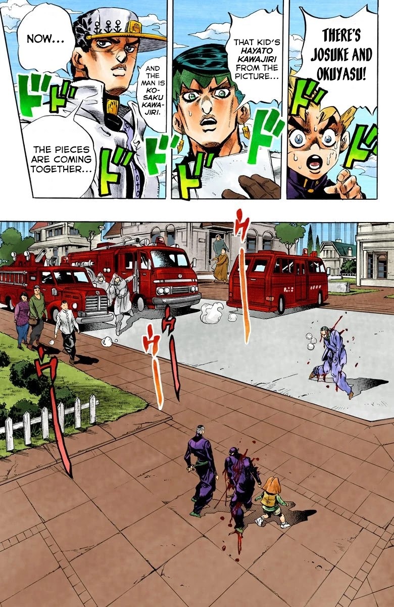 JoJo's Bizarre Adventure Part 4 - Diamond is Unbreakable (Official Colored) Chapter 170 page 19 - Chapter 170: Crazy Diamond is Unbreakable Part 8