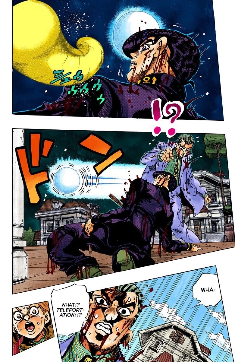 JoJo's Bizarre Adventure Part 4 - Diamond is Unbreakable (Official Colored) Chapter 170 page 5 - Chapter 170: Crazy Diamond is Unbreakable Part 8