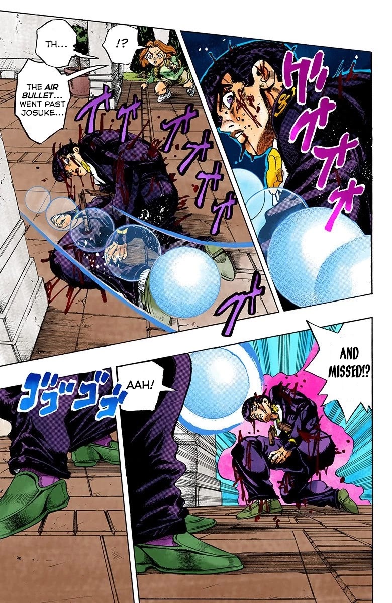 JoJo's Bizarre Adventure Part 4 - Diamond is Unbreakable (Official Colored) Chapter 170 page 6 - Chapter 170: Crazy Diamond is Unbreakable Part 8