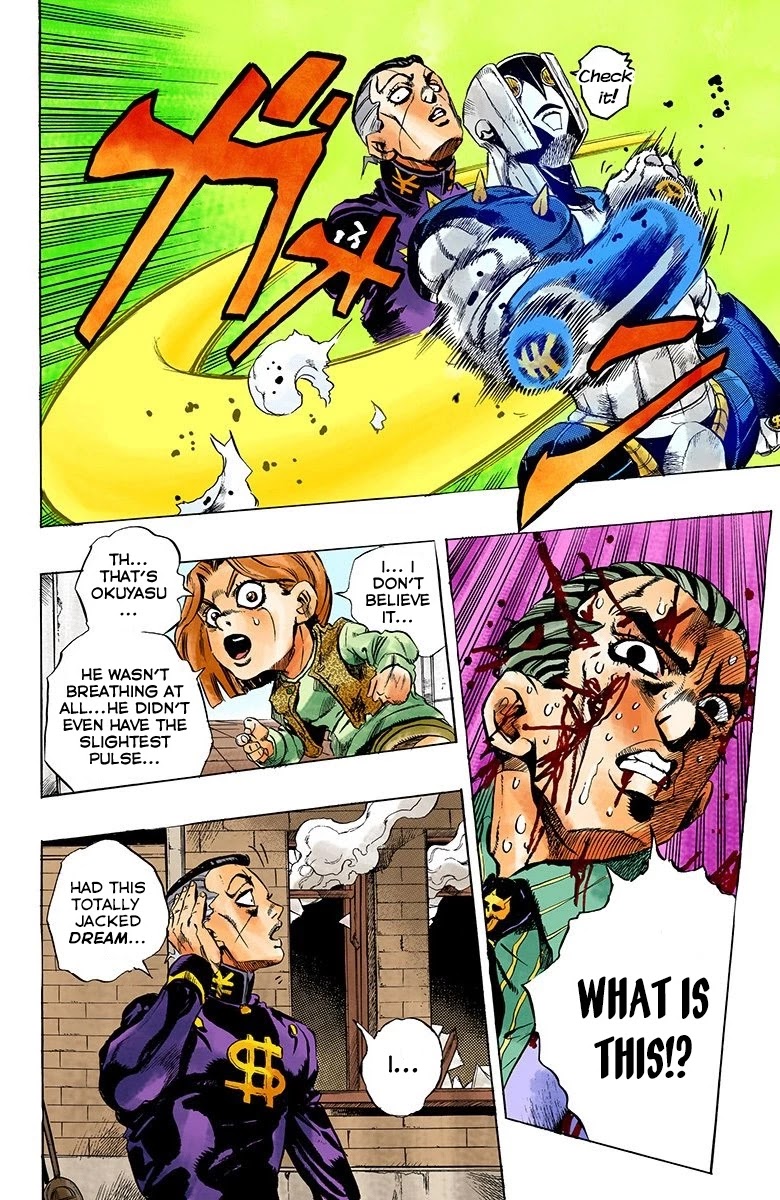 JoJo's Bizarre Adventure Part 4 - Diamond is Unbreakable (Official Colored) Chapter 170 page 8 - Chapter 170: Crazy Diamond is Unbreakable Part 8