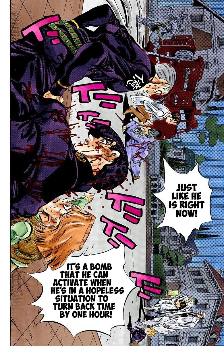 JoJo's Bizarre Adventure Part 4 - Diamond is Unbreakable (Official Colored) Chapter 171 page 10 - Chapter 171: Crazy Diamond is Unbreakable Part 9