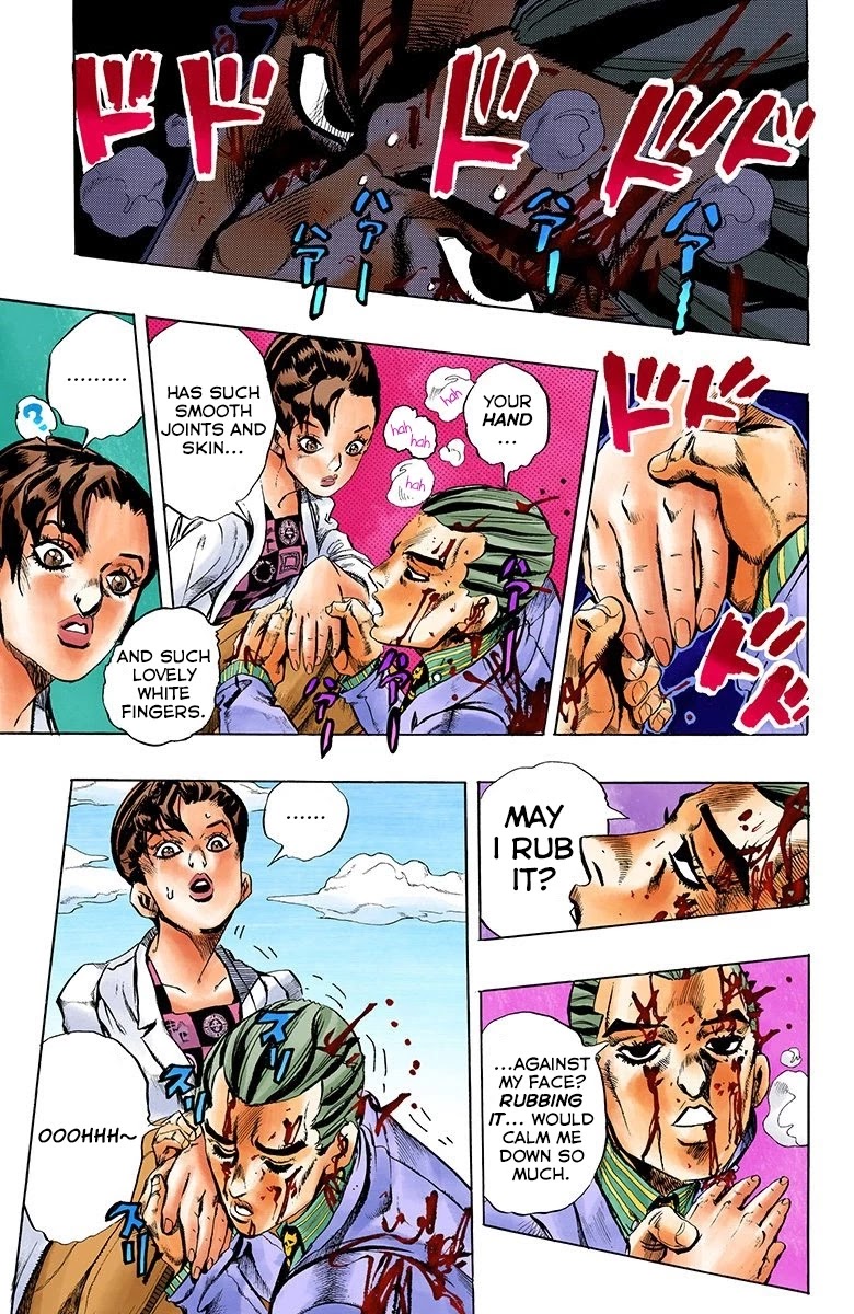 JoJo's Bizarre Adventure Part 4 - Diamond is Unbreakable (Official Colored) Chapter 171 page 11 - Chapter 171: Crazy Diamond is Unbreakable Part 9