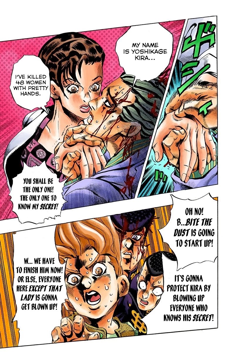 JoJo's Bizarre Adventure Part 4 - Diamond is Unbreakable (Official Colored) Chapter 171 page 13 - Chapter 171: Crazy Diamond is Unbreakable Part 9