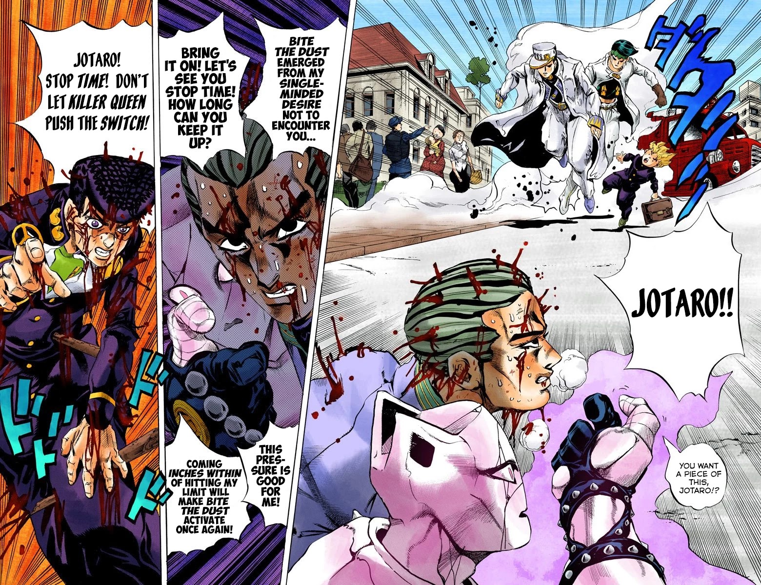 JoJo's Bizarre Adventure Part 4 - Diamond is Unbreakable (Official Colored) Chapter 171 page 14 - Chapter 171: Crazy Diamond is Unbreakable Part 9