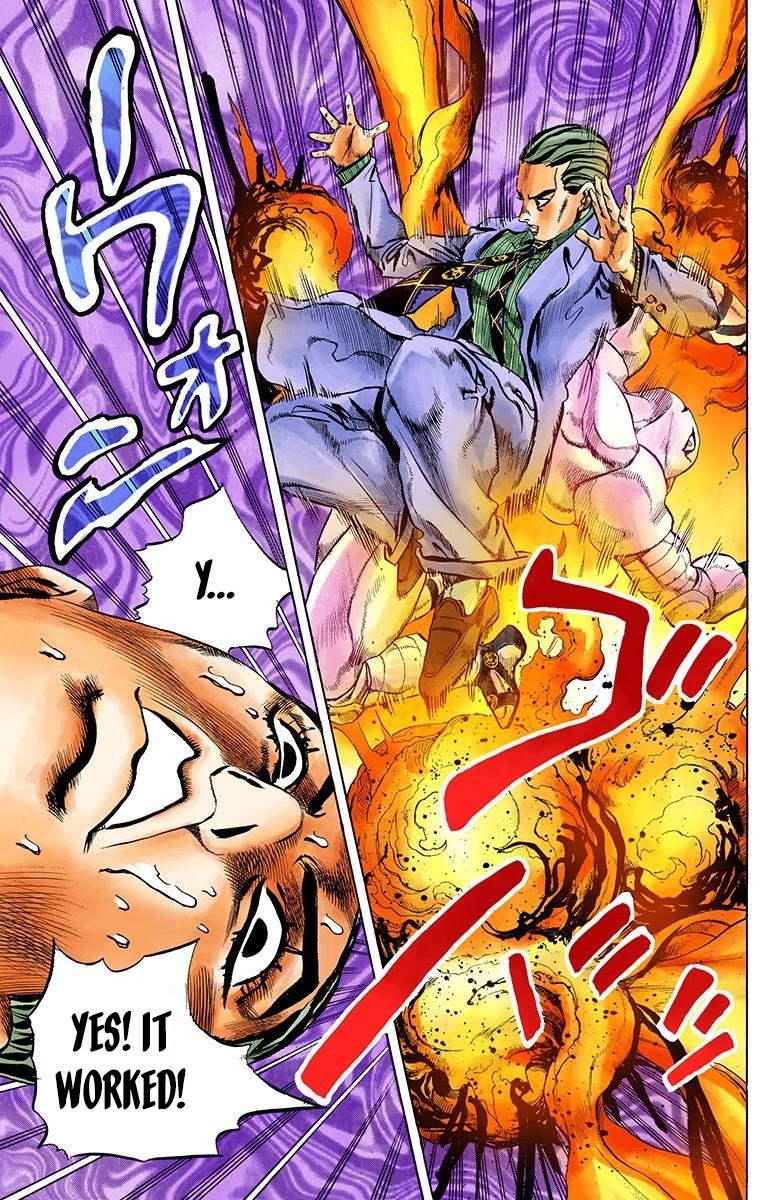 JoJo's Bizarre Adventure Part 4 - Diamond is Unbreakable (Official Colored) Chapter 171 page 16 - Chapter 171: Crazy Diamond is Unbreakable Part 9
