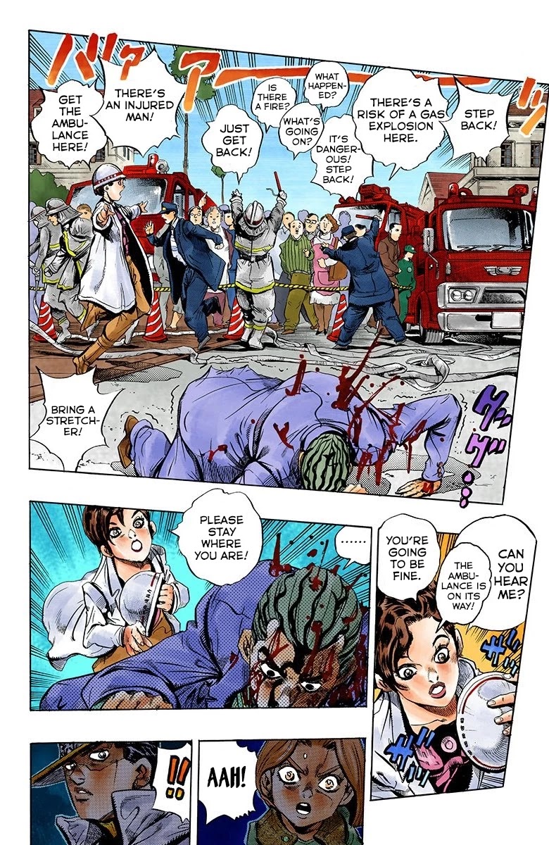 JoJo's Bizarre Adventure Part 4 - Diamond is Unbreakable (Official Colored) Chapter 171 page 4 - Chapter 171: Crazy Diamond is Unbreakable Part 9