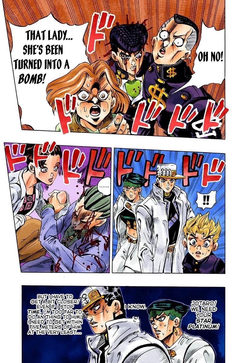 JoJo's Bizarre Adventure Part 4 - Diamond is Unbreakable (Official Colored) Chapter 171 page 7 - Chapter 171: Crazy Diamond is Unbreakable Part 9