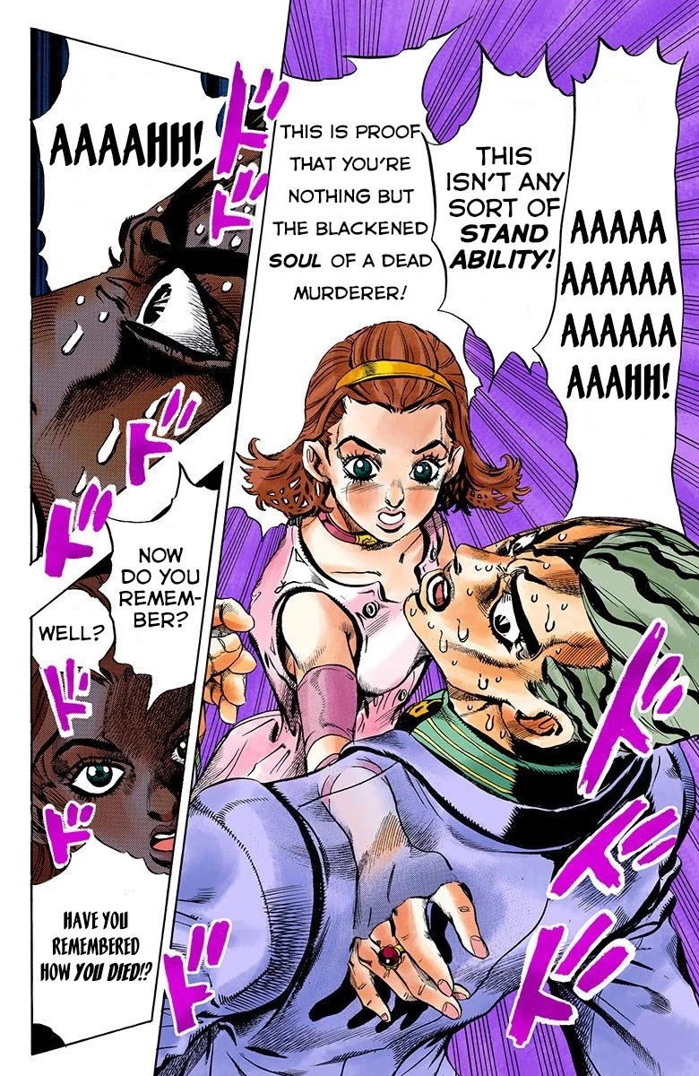 JoJo's Bizarre Adventure Part 4 - Diamond is Unbreakable (Official Colored) Chapter 172 page 11 - Chapter 172: I'll Jog Your Memory