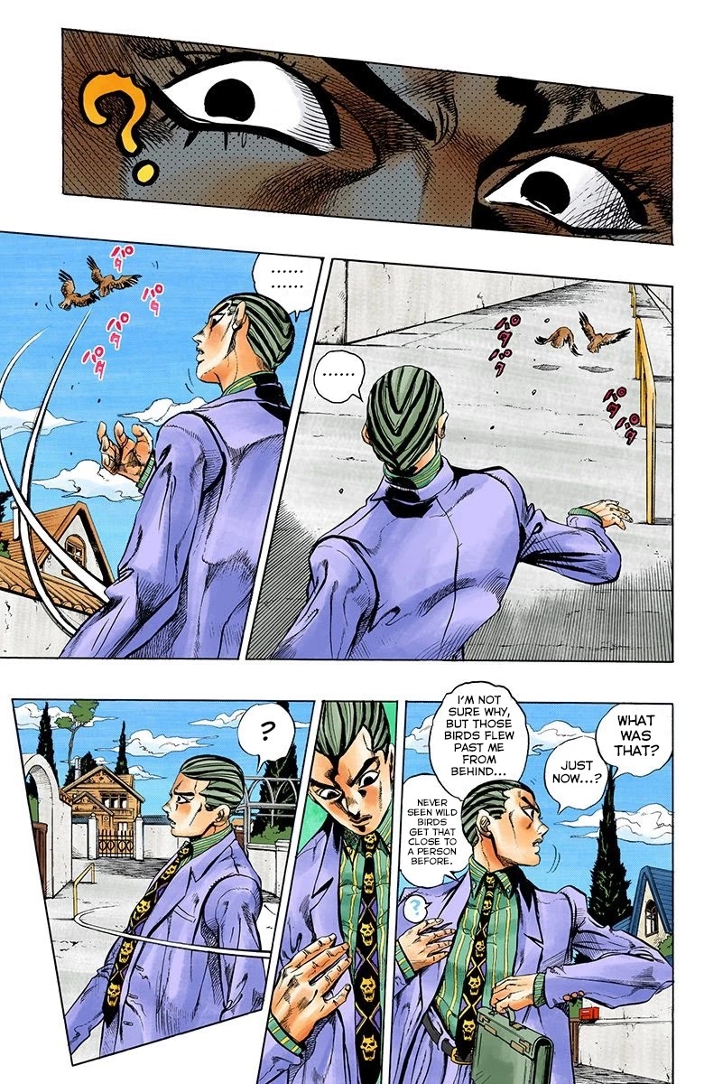 JoJo's Bizarre Adventure Part 4 - Diamond is Unbreakable (Official Colored) Chapter 172 page 4 - Chapter 172: I'll Jog Your Memory