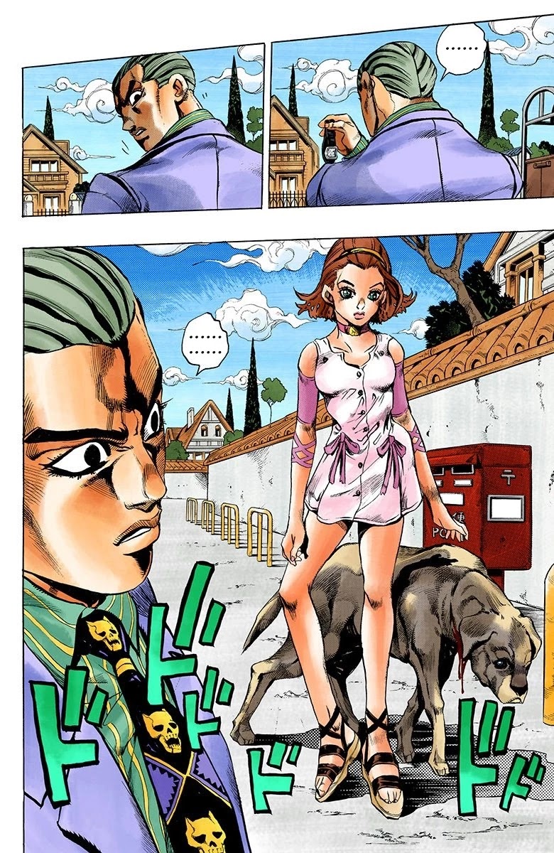 JoJo's Bizarre Adventure Part 4 - Diamond is Unbreakable (Official Colored) Chapter 172 page 7 - Chapter 172: I'll Jog Your Memory