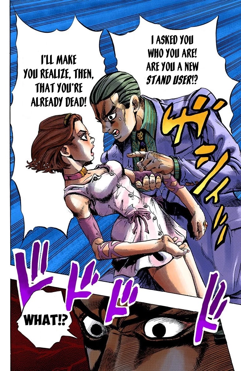 JoJo's Bizarre Adventure Part 4 - Diamond is Unbreakable (Official Colored) Chapter 172 page 9 - Chapter 172: I'll Jog Your Memory