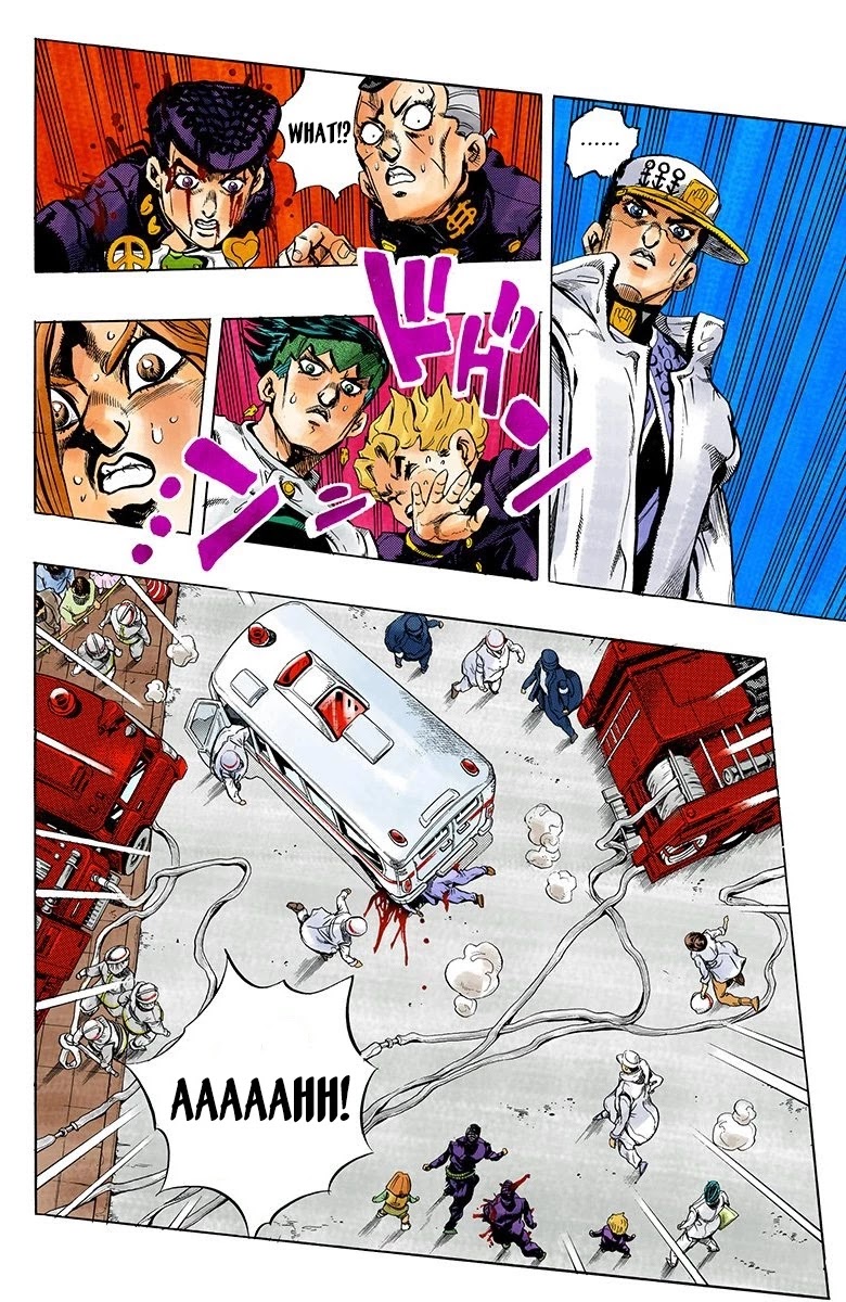 JoJo's Bizarre Adventure Part 4 - Diamond is Unbreakable (Official Colored) Chapter 173 page 5 - Chapter 173: The Guardian Angel of Morioh