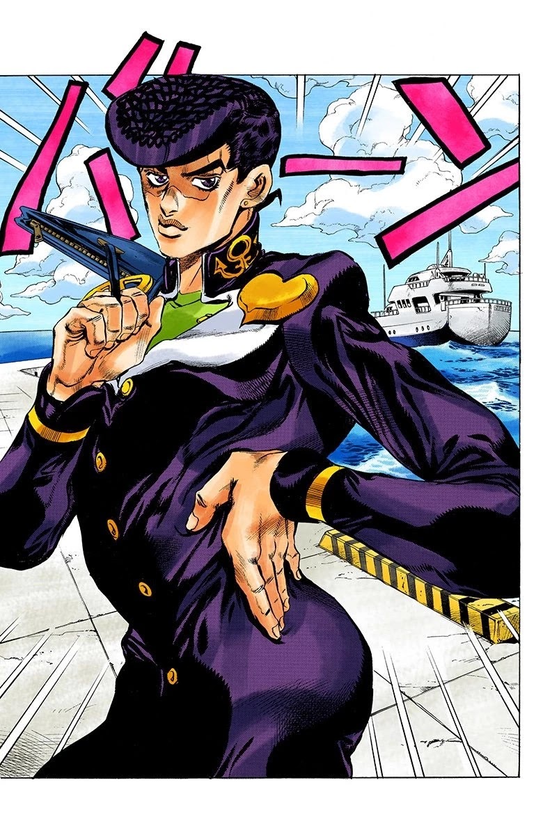 JoJo's Bizarre Adventure Part 4 - Diamond is Unbreakable (Official Colored) Chapter 174 page 20 - Chapter 174: Goodbye, Morioh- Golden Hearts [END]