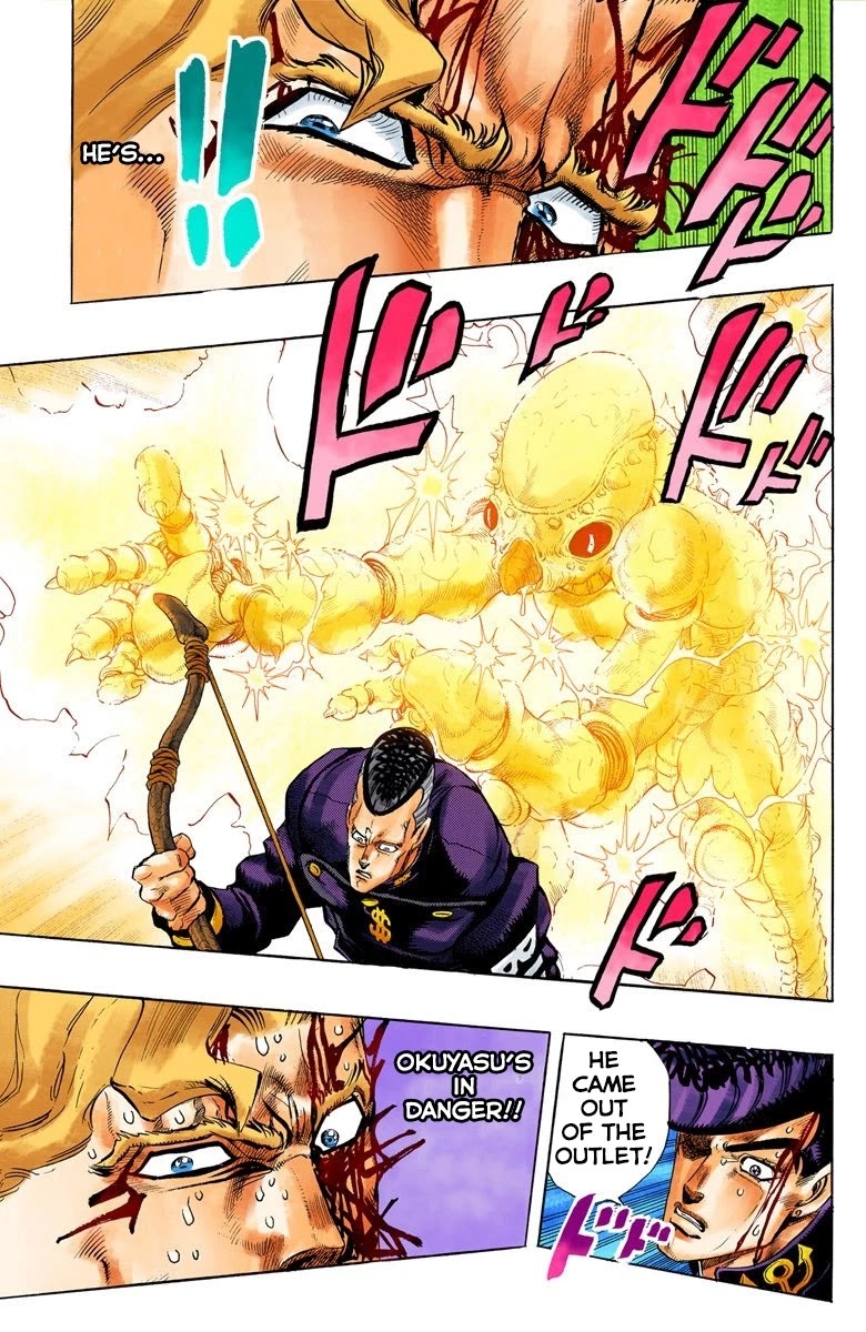 JoJo's Bizarre Adventure Part 4 - Diamond is Unbreakable (Official Colored) Chapter 18 page 10 - Chapter 18: The Nijimura Brothers - Part 10
