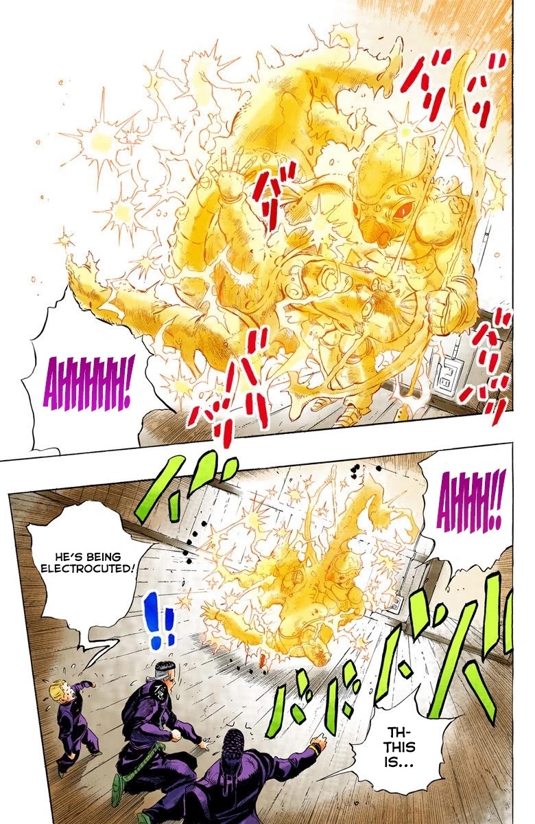 JoJo's Bizarre Adventure Part 4 - Diamond is Unbreakable (Official Colored) Chapter 18 page 14 - Chapter 18: The Nijimura Brothers - Part 10