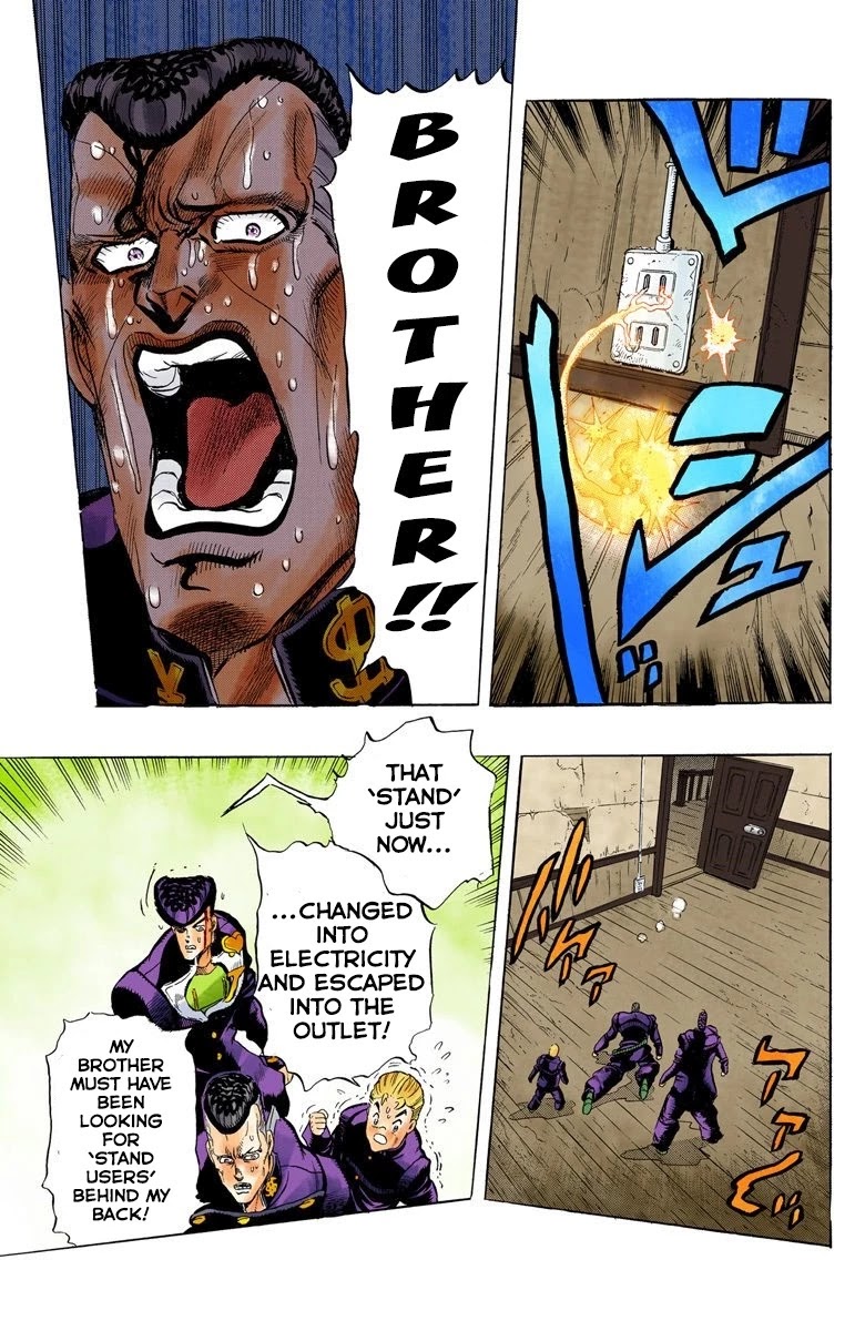 JoJo's Bizarre Adventure Part 4 - Diamond is Unbreakable (Official Colored) Chapter 18 page 16 - Chapter 18: The Nijimura Brothers - Part 10