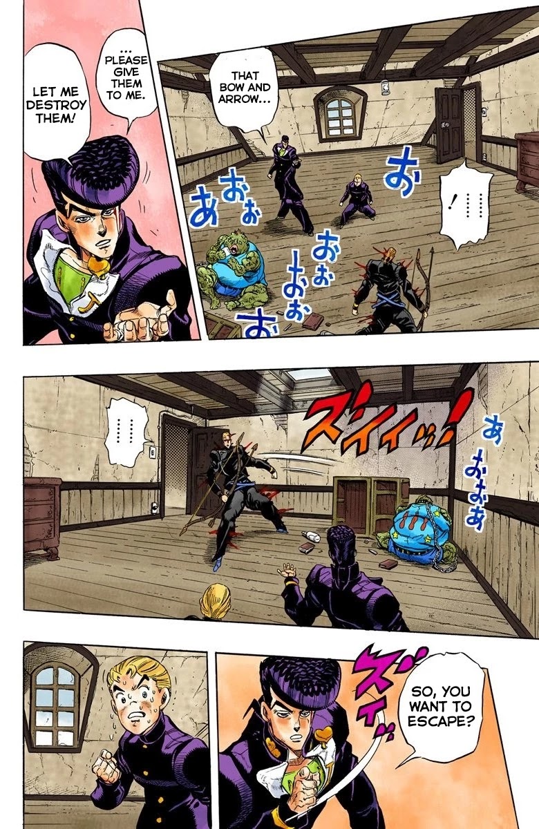 JoJo's Bizarre Adventure Part 4 - Diamond is Unbreakable (Official Colored) Chapter 18 page 3 - Chapter 18: The Nijimura Brothers - Part 10