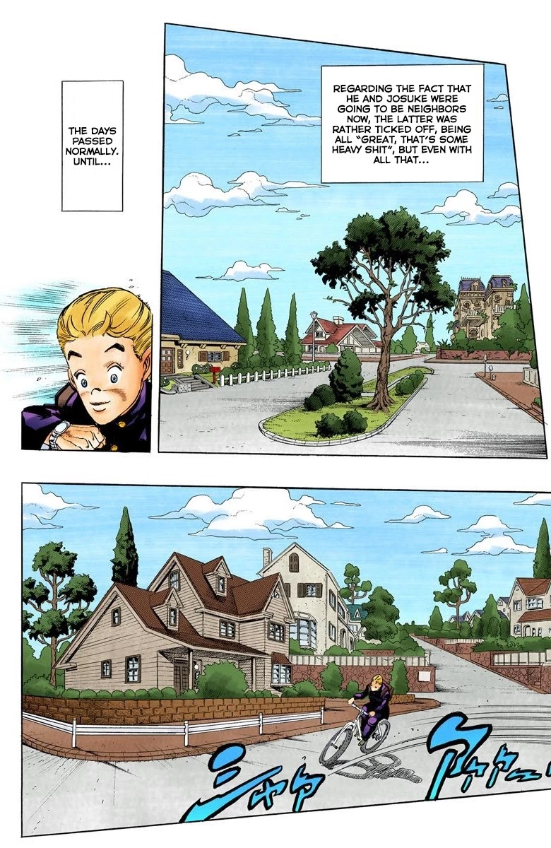 JoJo's Bizarre Adventure Part 4 - Diamond is Unbreakable (Official Colored) Chapter 19 page 10 - Chapter 19: Koichi Hirose's Echoes - Part 1