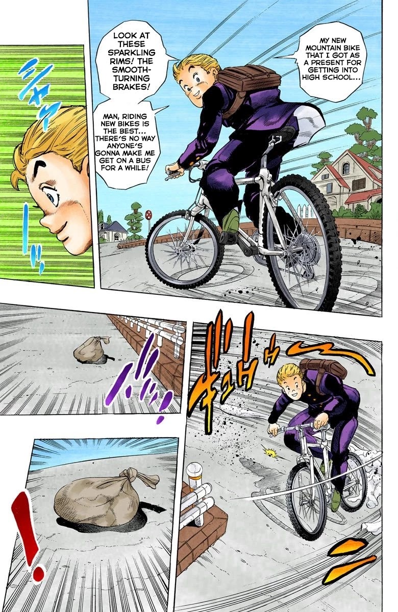 JoJo's Bizarre Adventure Part 4 - Diamond is Unbreakable (Official Colored) Chapter 19 page 11 - Chapter 19: Koichi Hirose's Echoes - Part 1