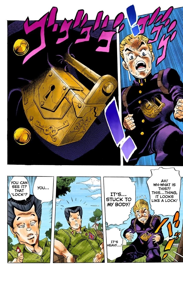 JoJo's Bizarre Adventure Part 4 - Diamond is Unbreakable (Official Colored) Chapter 19 page 20 - Chapter 19: Koichi Hirose's Echoes - Part 1