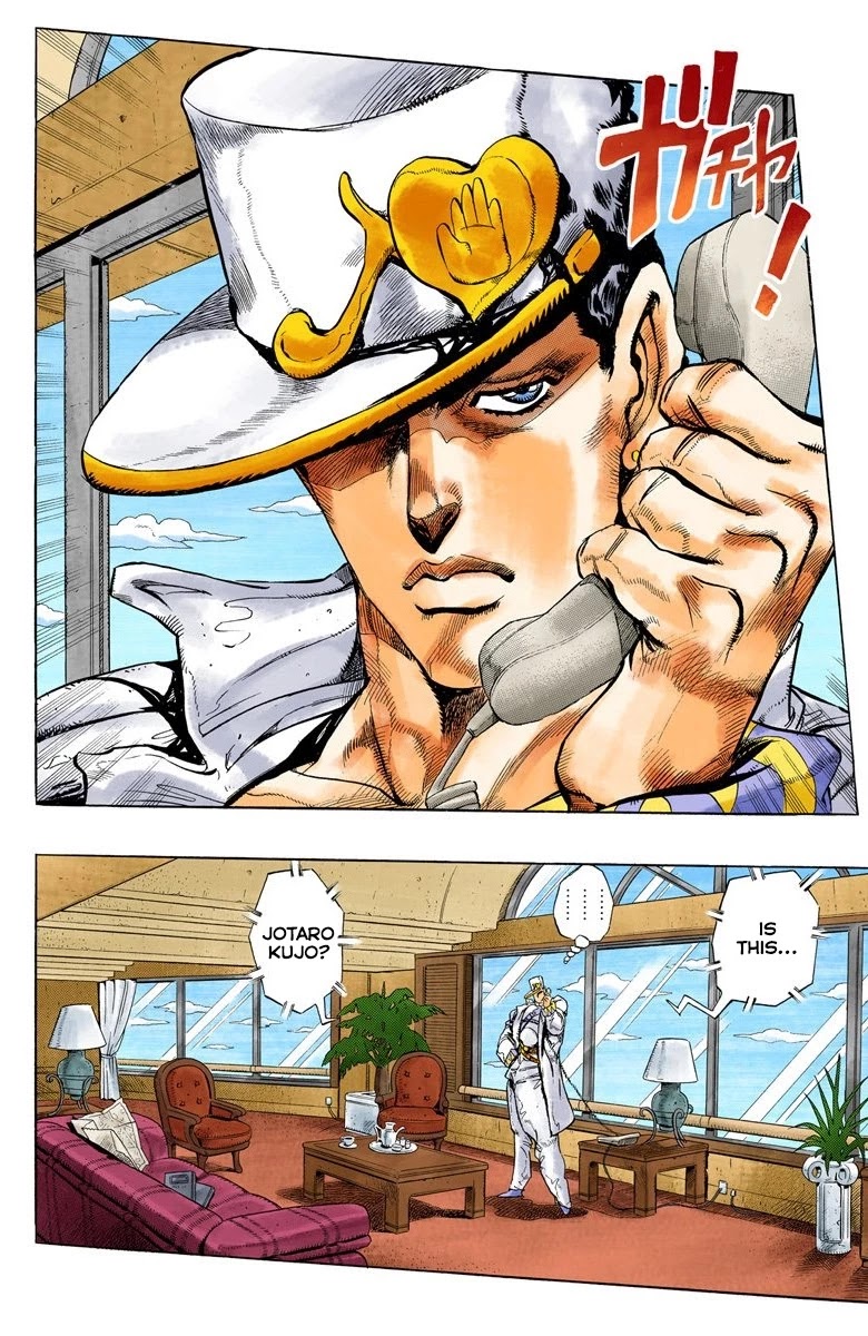 JoJo's Bizarre Adventure Part 4 - Diamond is Unbreakable (Official Colored) Chapter 19 page 4 - Chapter 19: Koichi Hirose's Echoes - Part 1