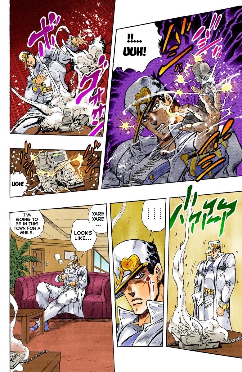 JoJo's Bizarre Adventure Part 4 - Diamond is Unbreakable (Official Colored) Chapter 19 page 8 - Chapter 19: Koichi Hirose's Echoes - Part 1