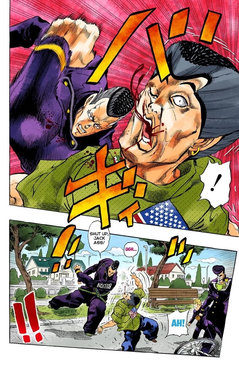 JoJo's Bizarre Adventure Part 4 - Diamond is Unbreakable (Official Colored) Chapter 20 page 11 - Chapter 20: Koichi Hirose's Echoes - Part 2