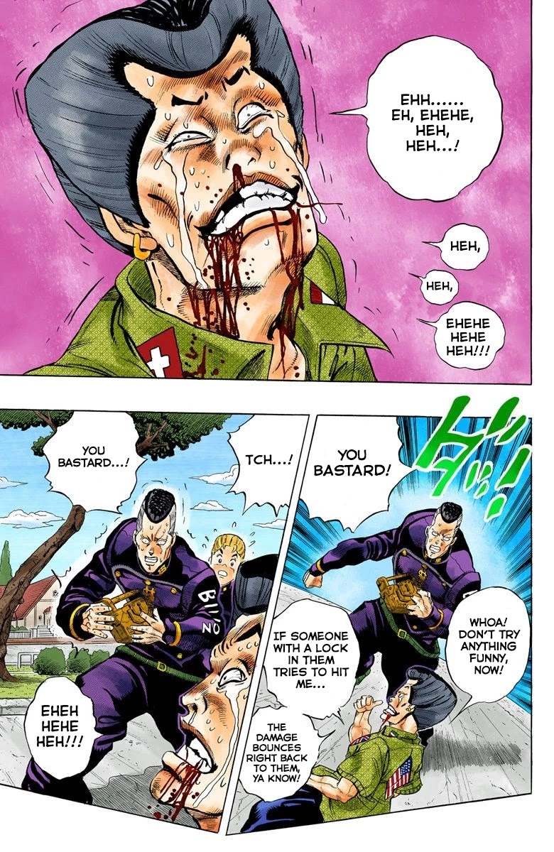 JoJo's Bizarre Adventure Part 4 - Diamond is Unbreakable (Official Colored) Chapter 20 page 16 - Chapter 20: Koichi Hirose's Echoes - Part 2
