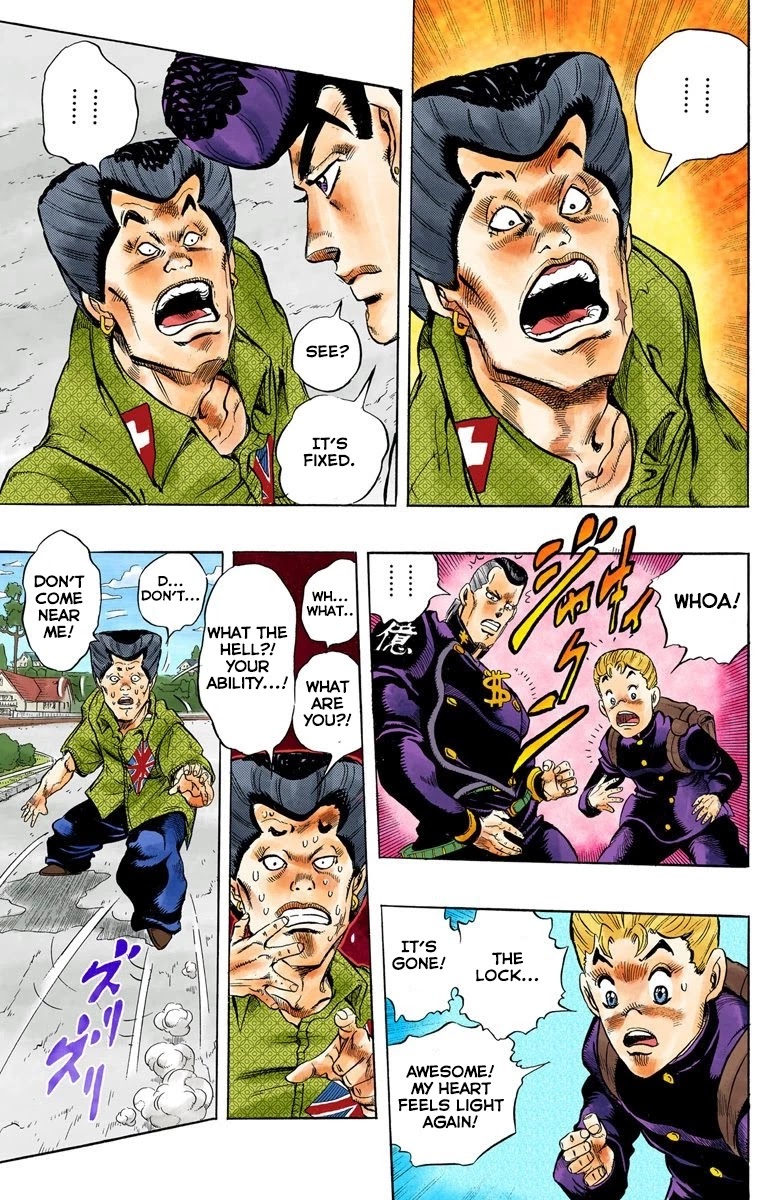 JoJo's Bizarre Adventure Part 4 - Diamond is Unbreakable (Official Colored) Chapter 20 page 18 - Chapter 20: Koichi Hirose's Echoes - Part 2