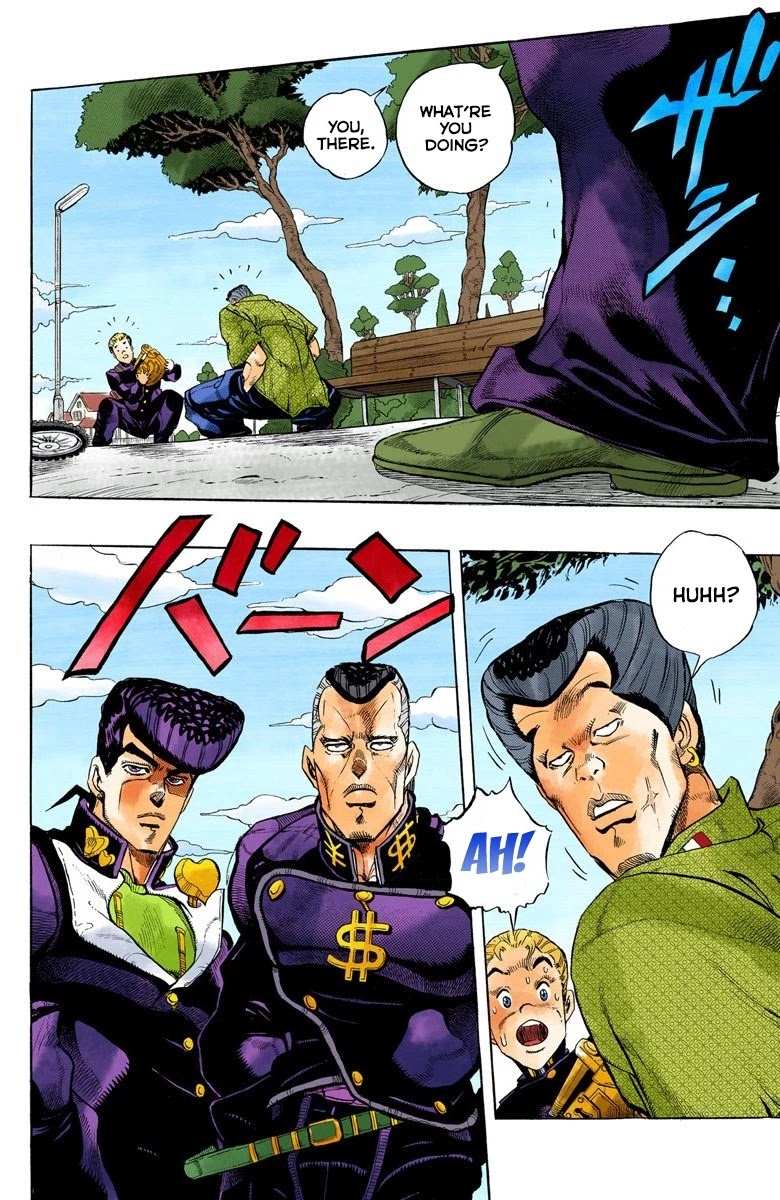 JoJo's Bizarre Adventure Part 4 - Diamond is Unbreakable (Official Colored) Chapter 20 page 7 - Chapter 20: Koichi Hirose's Echoes - Part 2